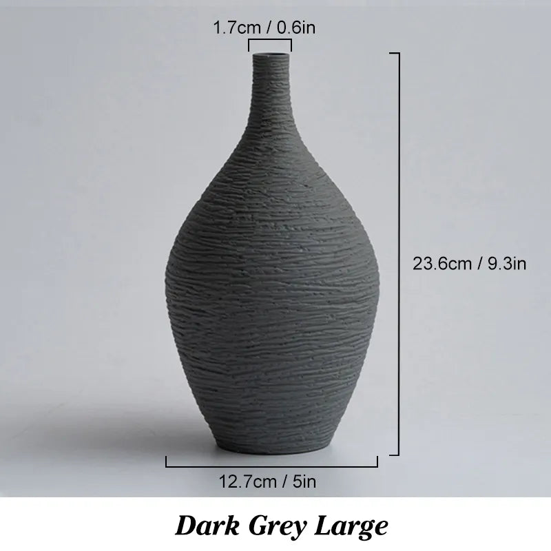 Handcrafted Minimalist Ceramic Vase