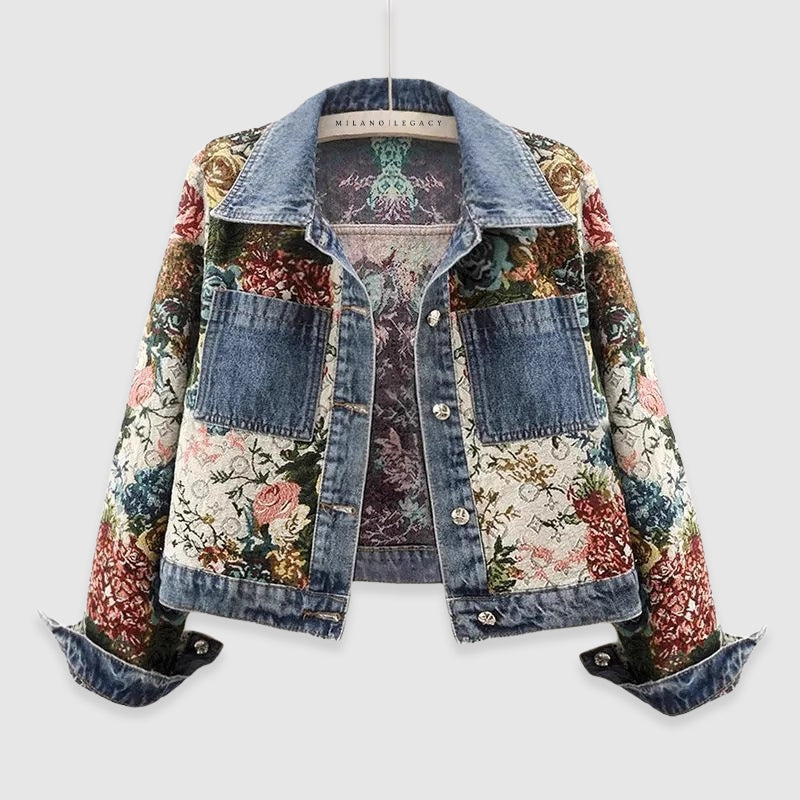 Florence Blossom Denim Jacket