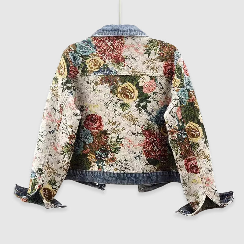 Florence Blossom Denim Jacket