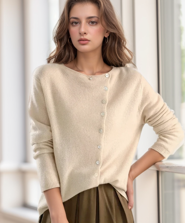 Sienna Button Knit Cardigan