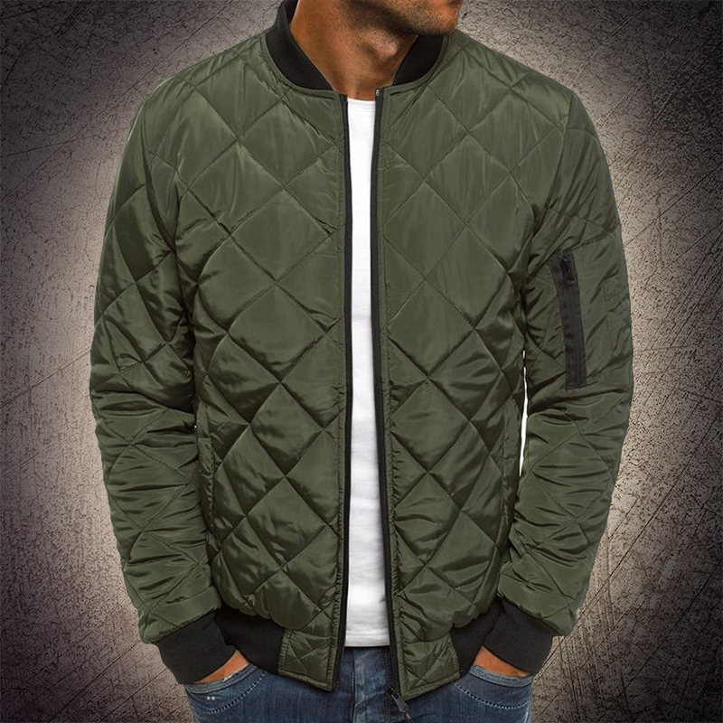 Oslo Quilted Bomber Jacket