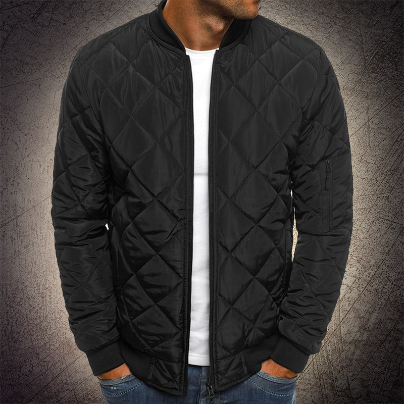 Oslo Quilted Bomber Jacket