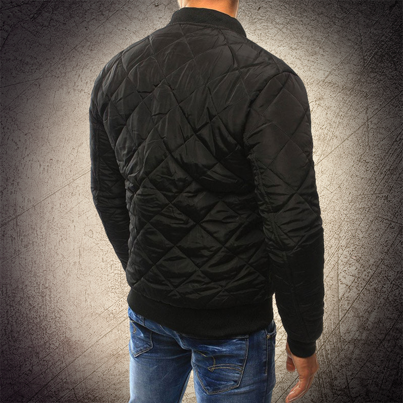 Oslo Quilted Bomber Jacket