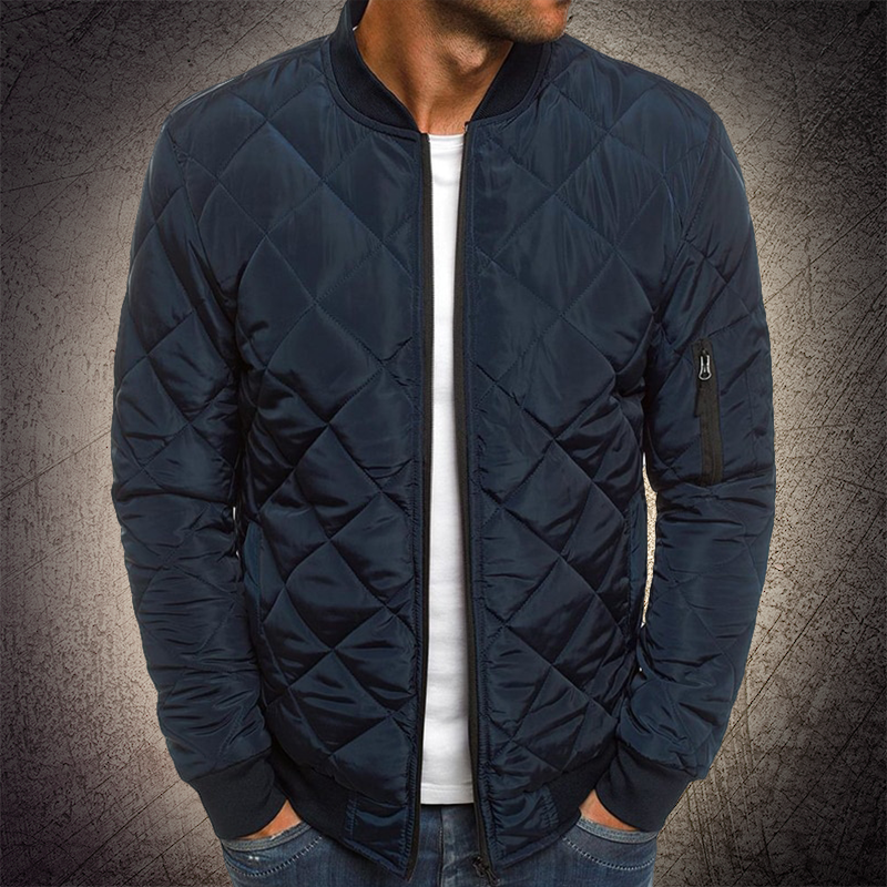 Oslo Quilted Bomber Jacket