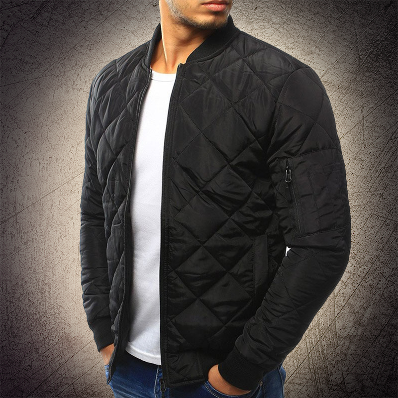 Oslo Quilted Bomber Jacket