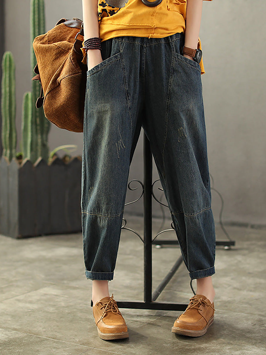 Odessa Plus Size Relaxed Fit Denim Jeans