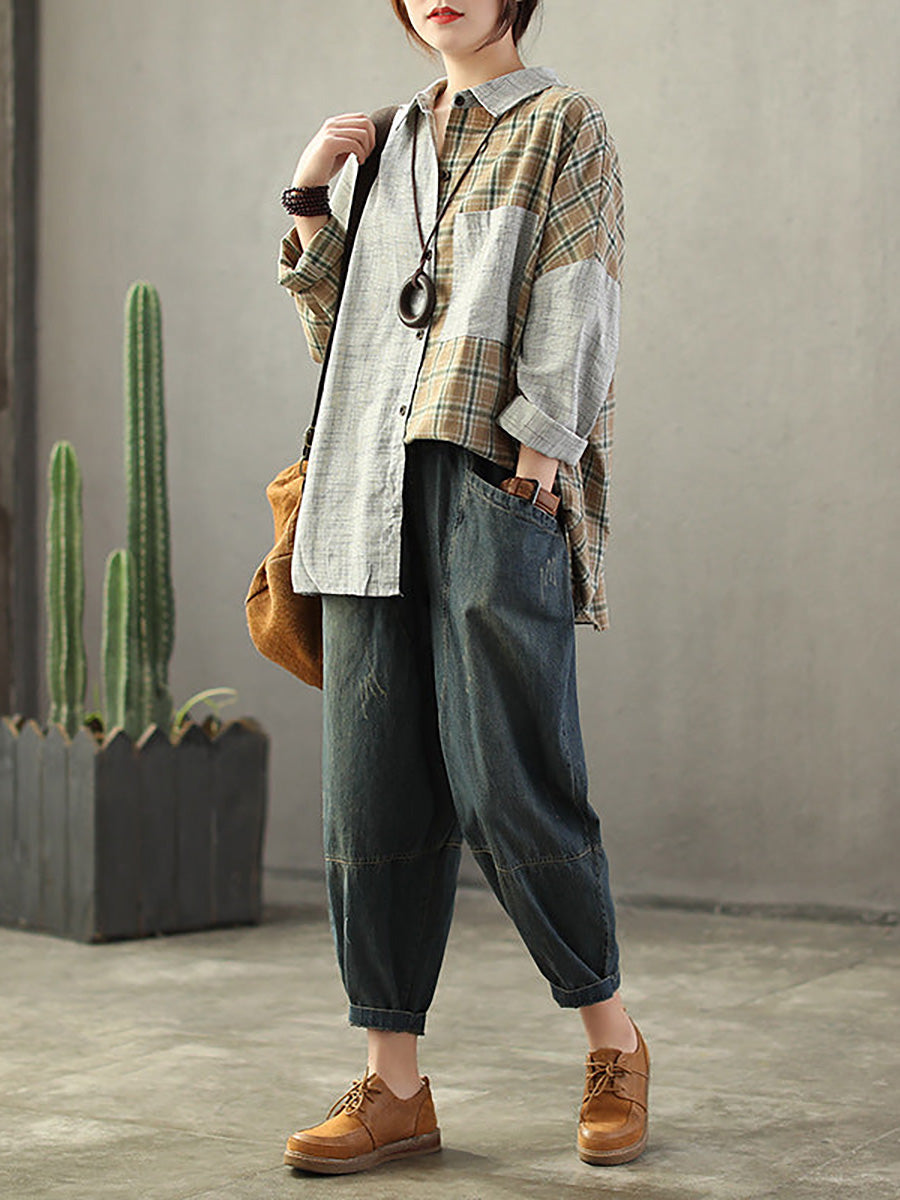 Odessa Plus Size Relaxed Fit Denim Jeans