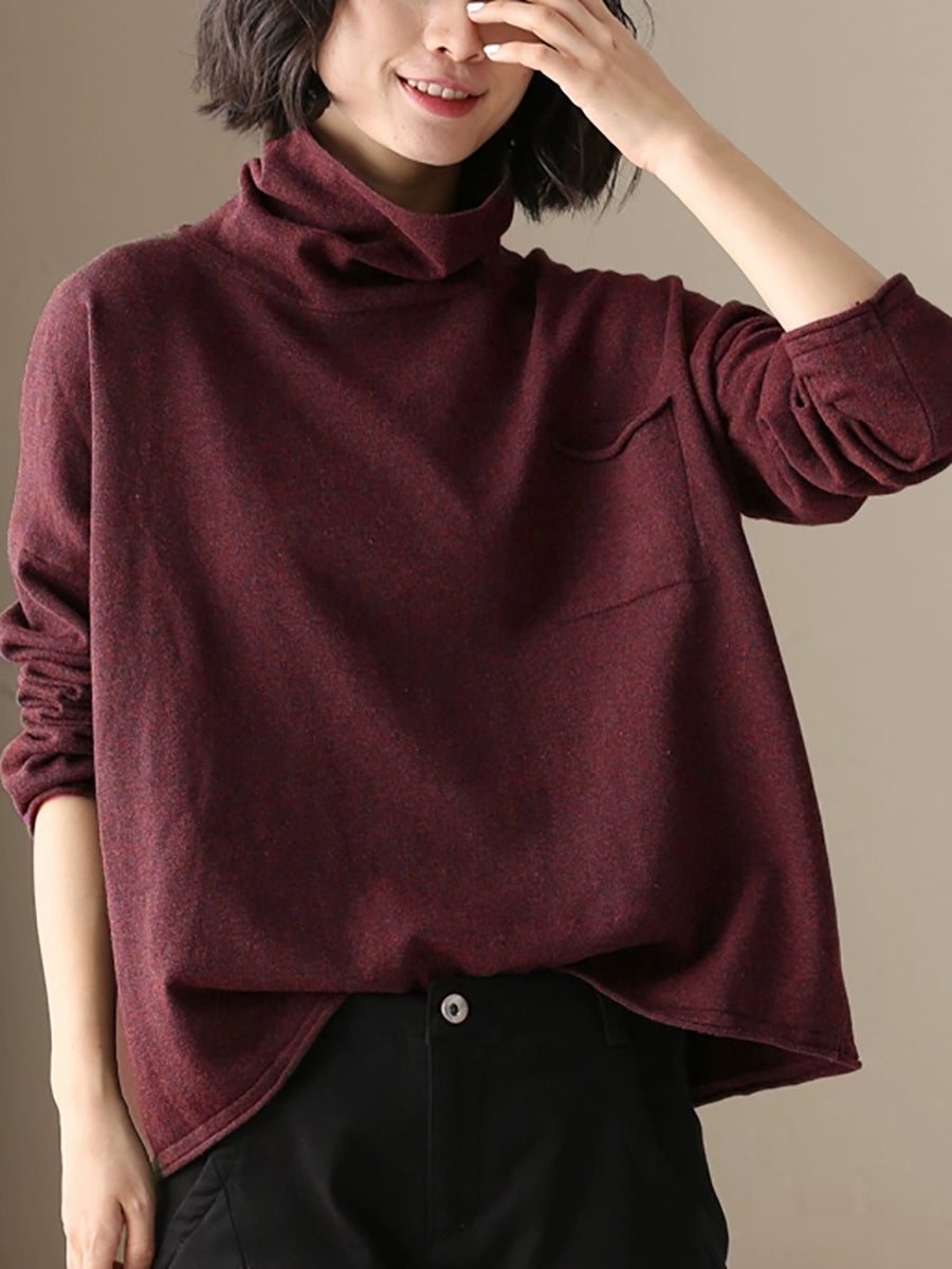 Siena Cotton Turtleneck Shirt