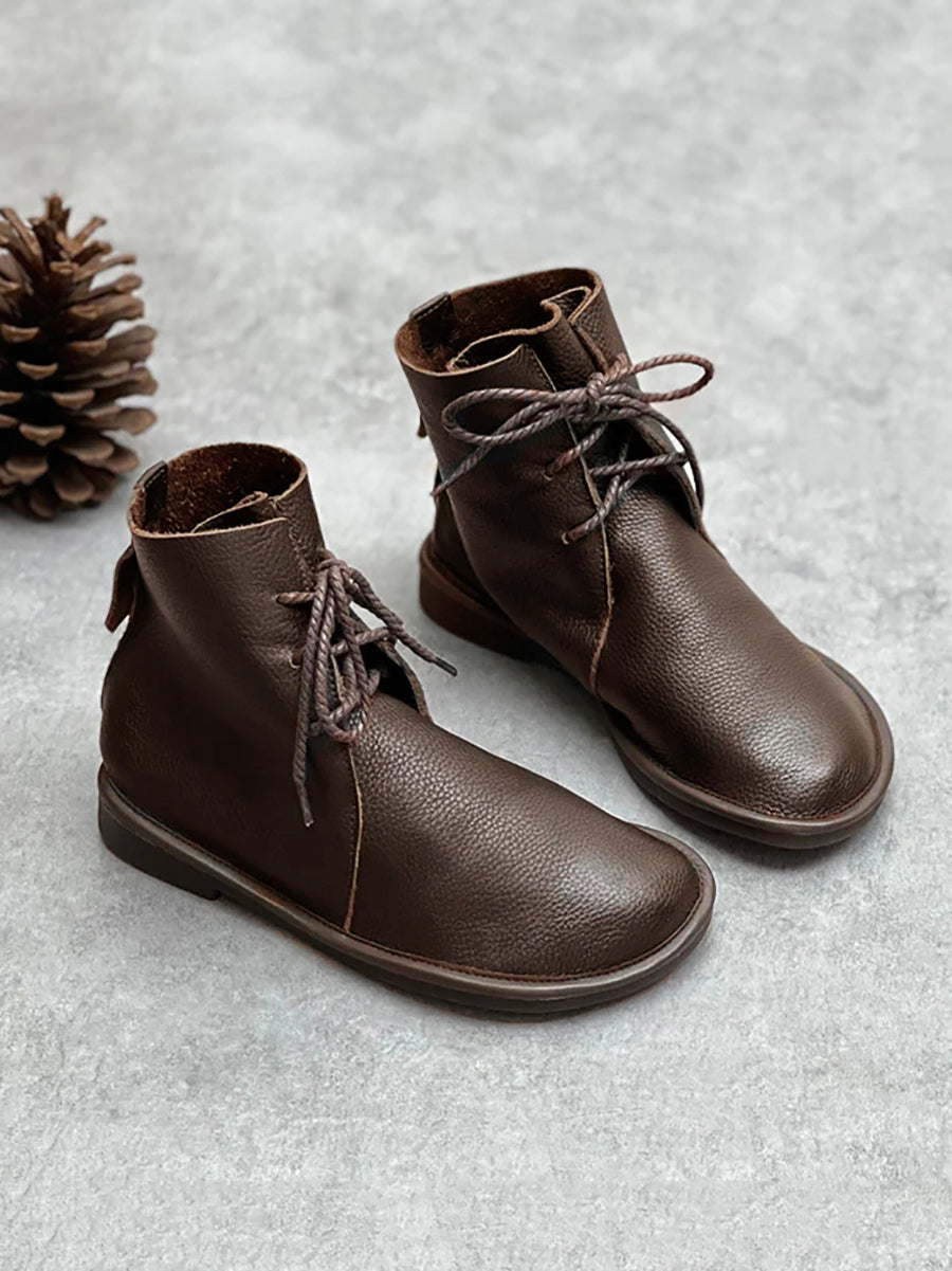 Turin Leather Ankle Boots
