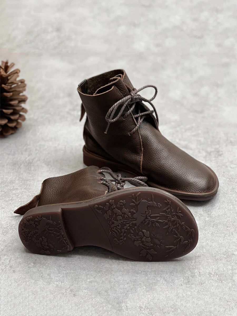 Turin Leather Ankle Boots