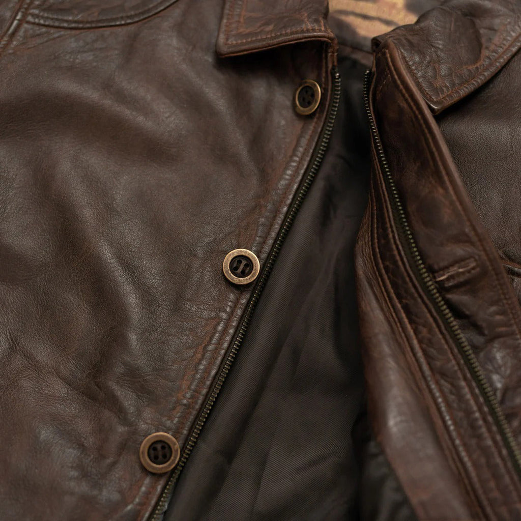 Men’s Weston Leather Barn Jacket