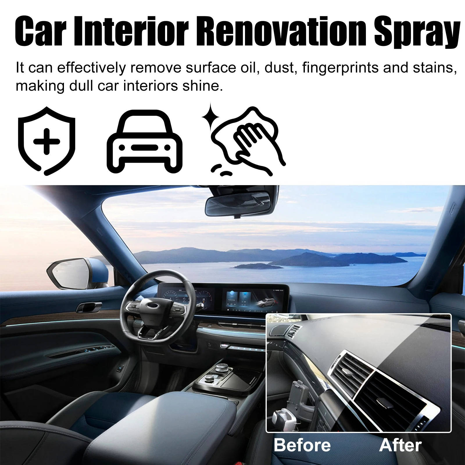 Luxe Interior Cleaner (Set of 3)