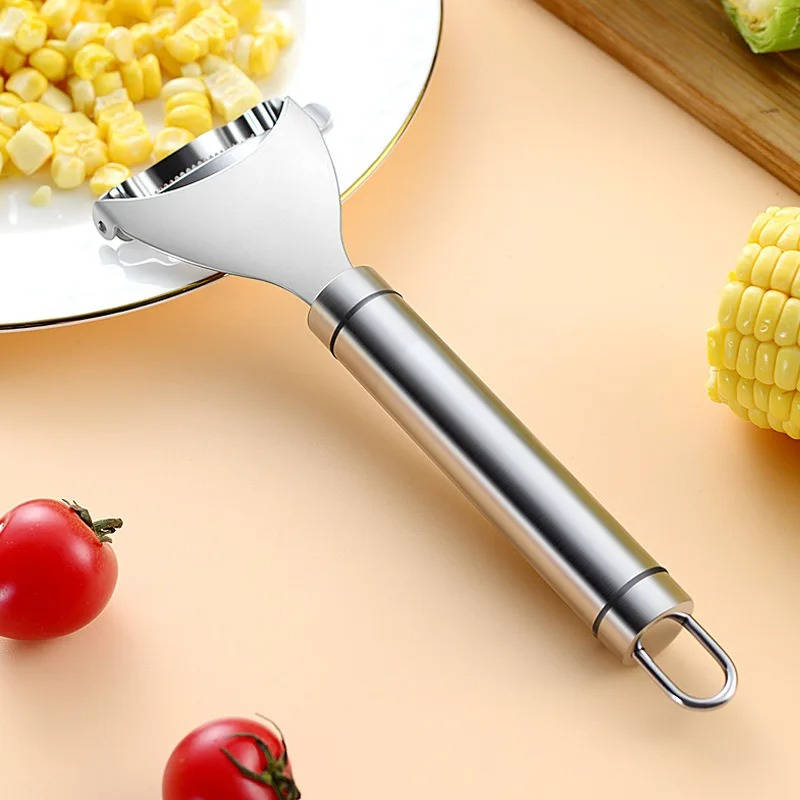 Super Fast Corn Peeler – Stainless Steel Kitchen Tool