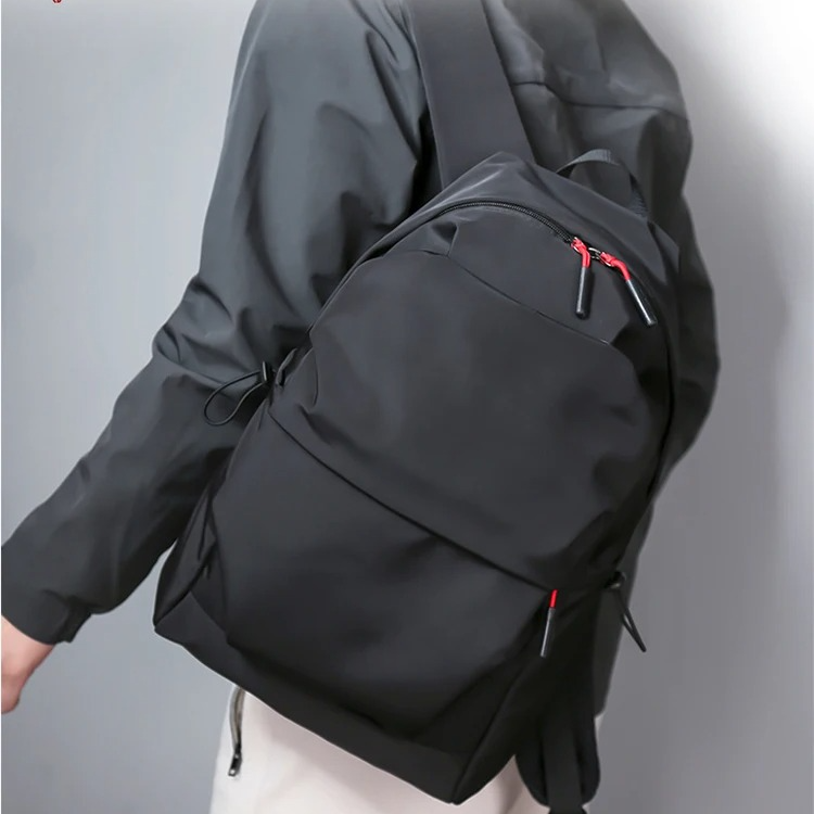 Minimalist Black Backpack – Stylish & Functional Everyday Bag