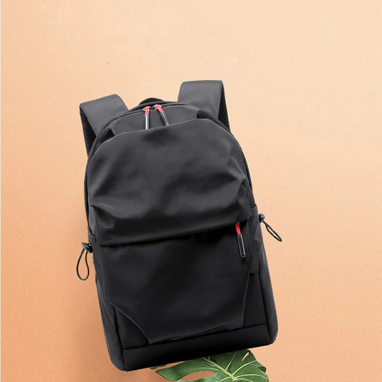 Minimalist Black Backpack – Stylish & Functional Everyday Bag