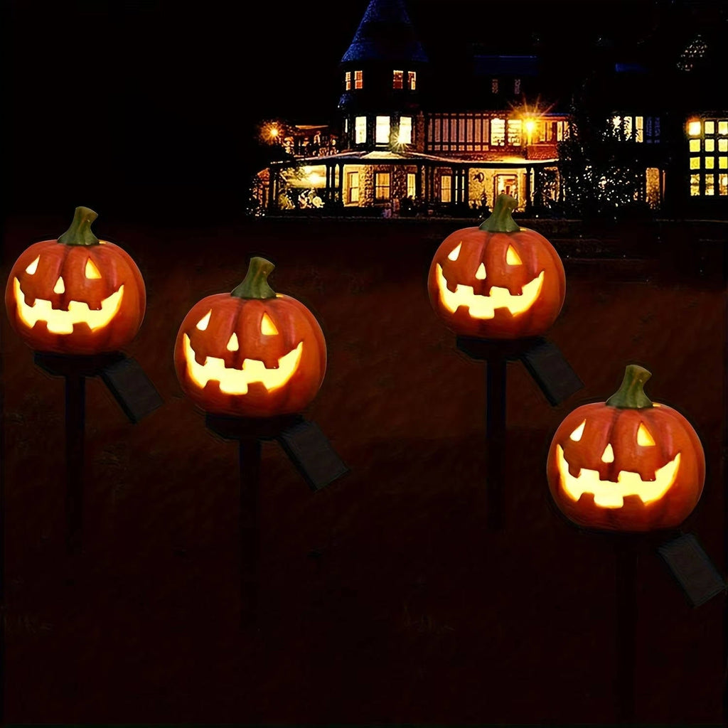 LED Pumpkin Pathway Lights for Outdoor Decoration