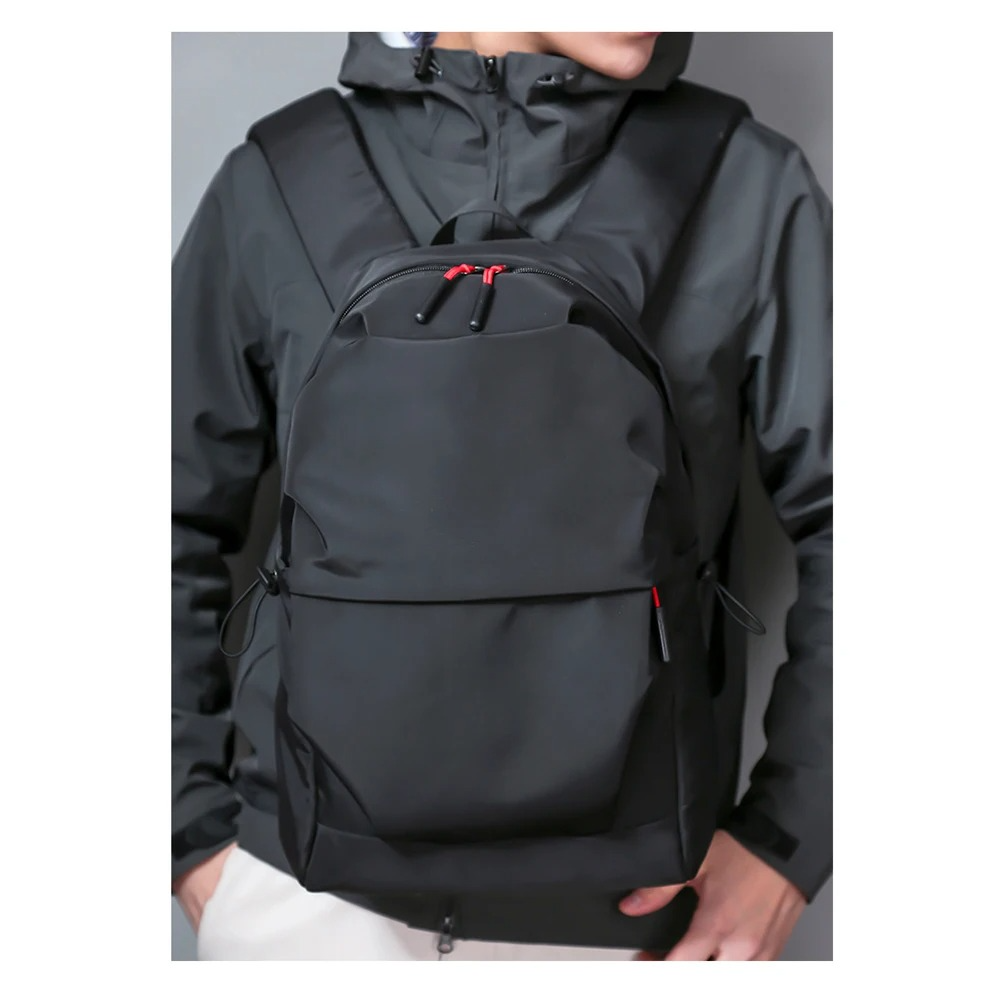 Minimalist Black Backpack – Stylish & Functional Everyday Bag