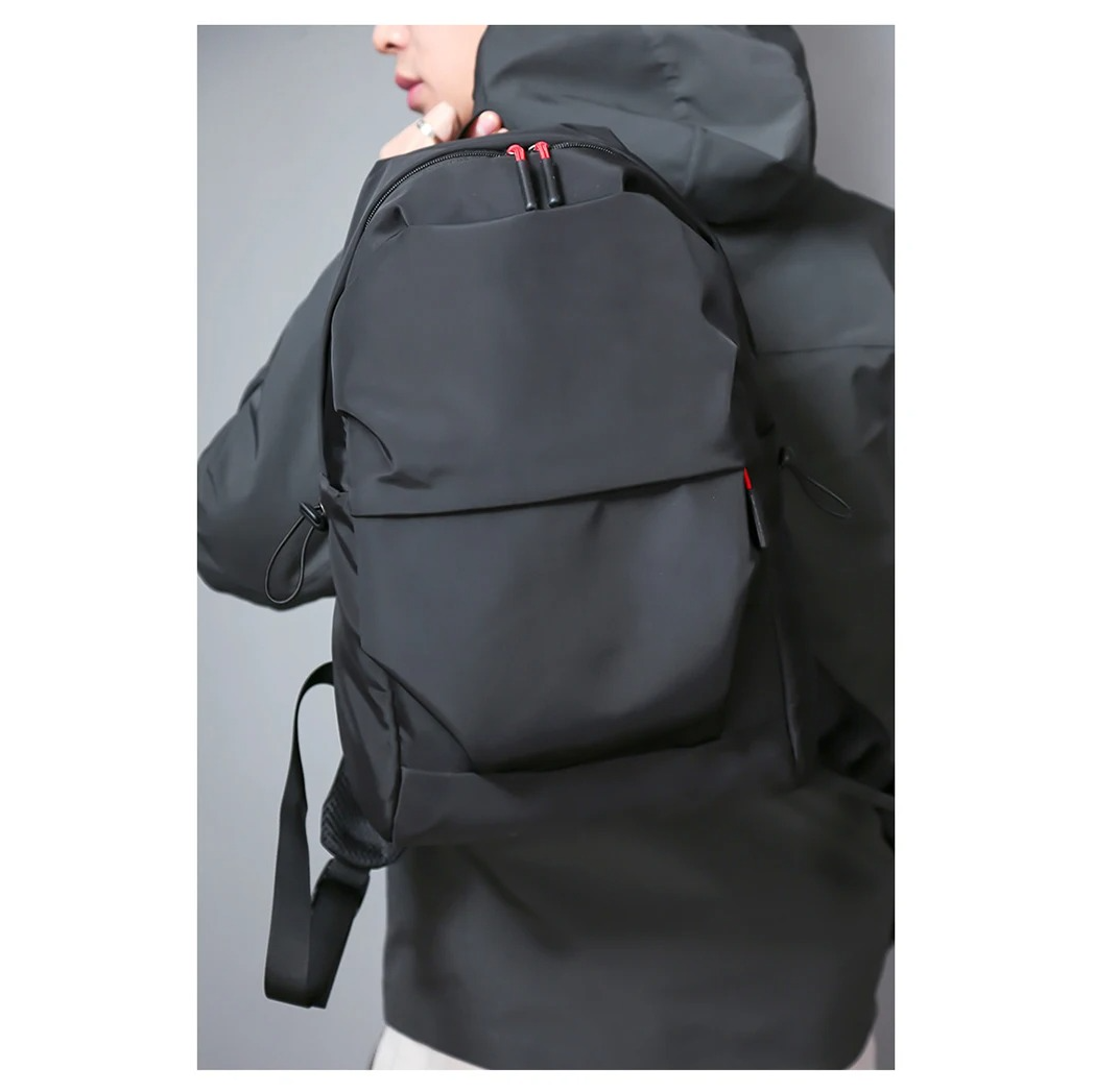 Minimalist Black Backpack – Stylish & Functional Everyday Bag