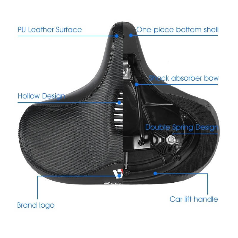 Premium Bike Saddle – Extra Comfort for Long Rides