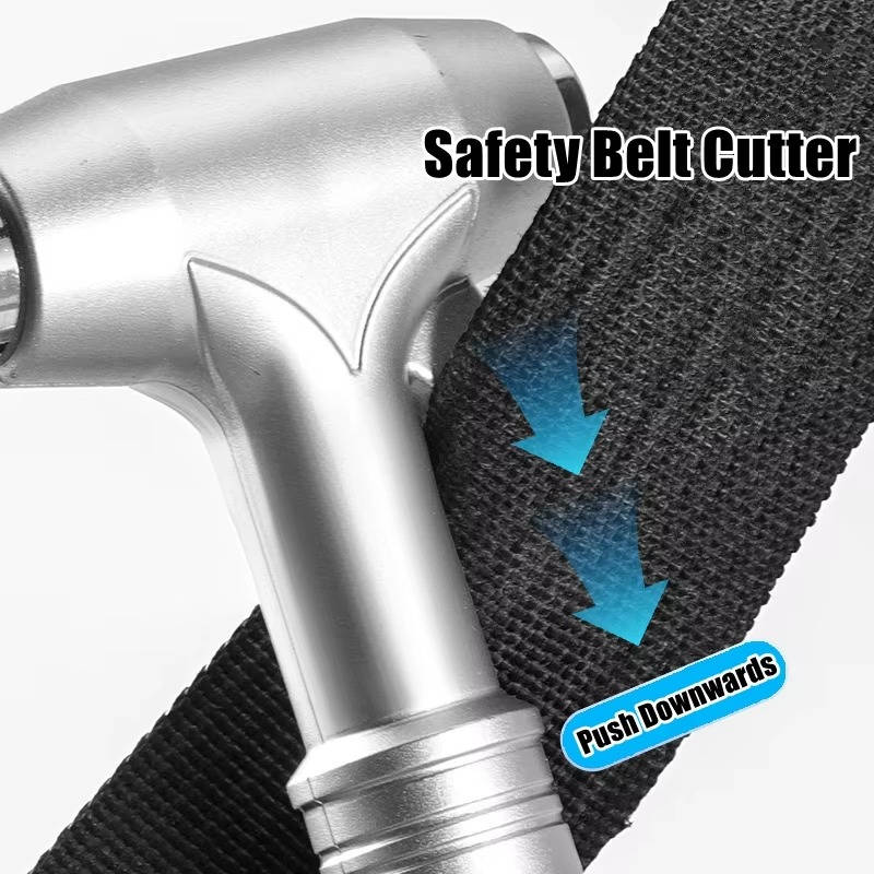 Emergency Car Safety Hammer with Seatbelt Cutter