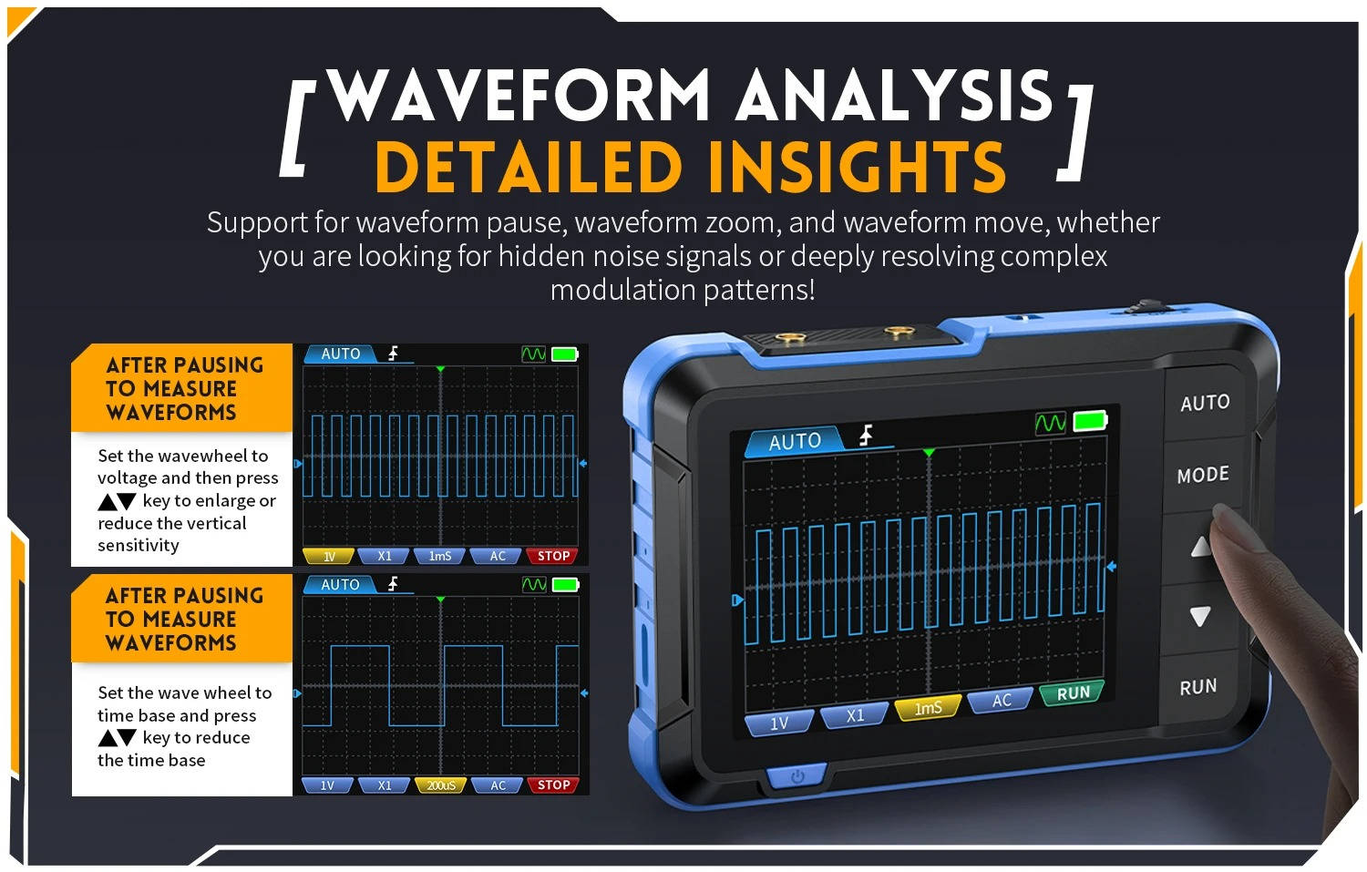 Digital Handheld Oscilloscope
