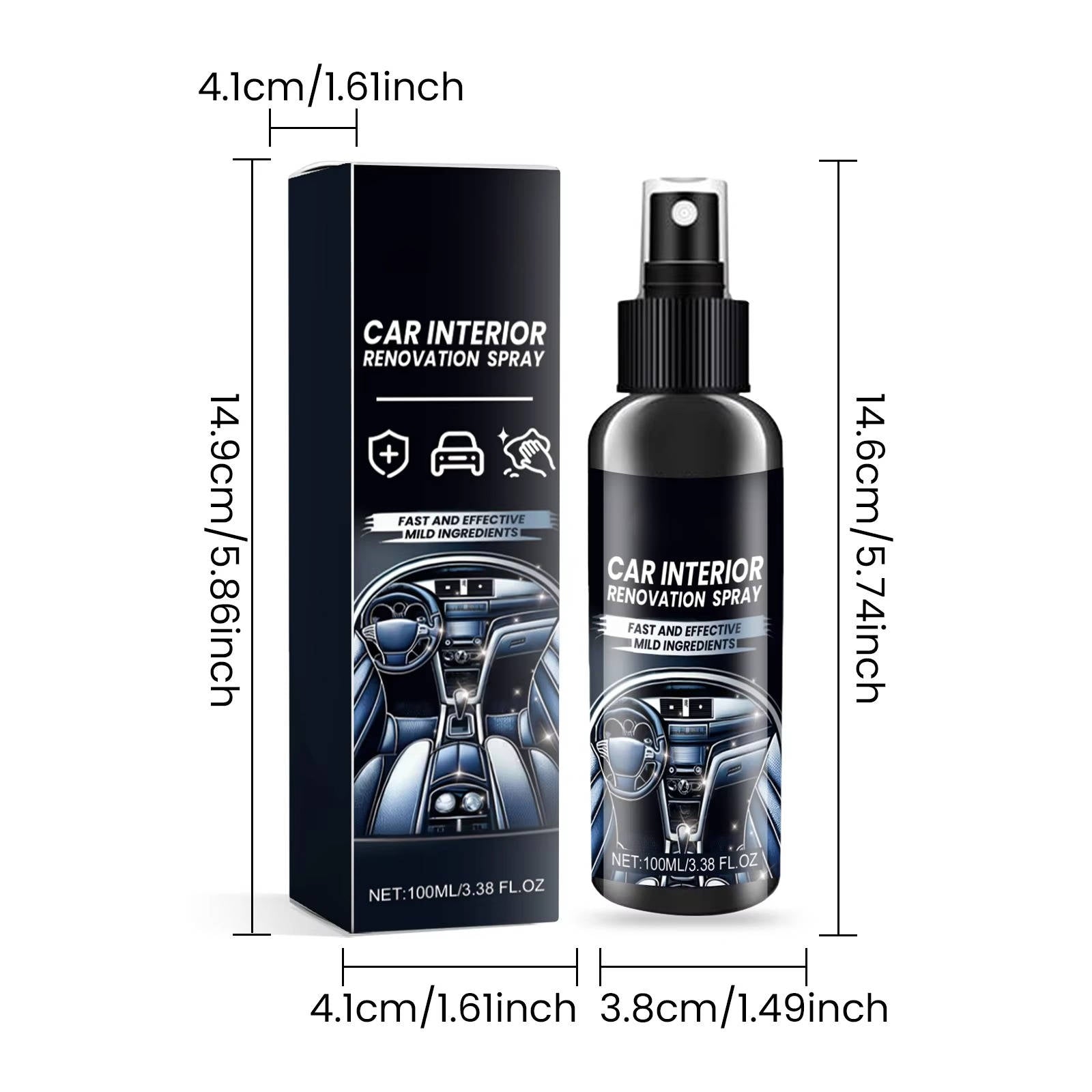 Luxe Interior Cleaner (Set of 3)
