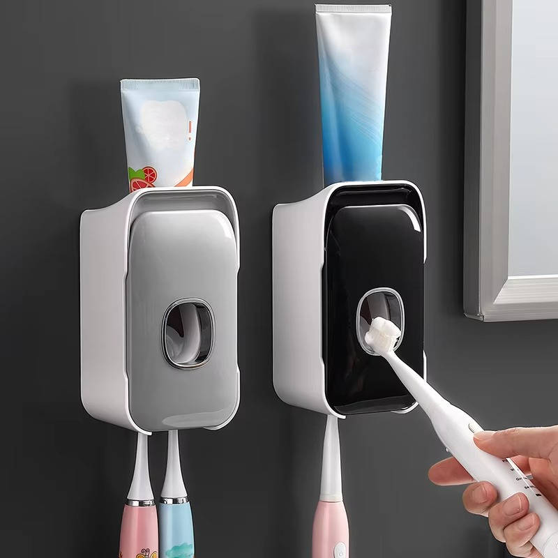 Automatic Wall-Mounted Toothpaste Dispenser – Hands-Free & Hygienic