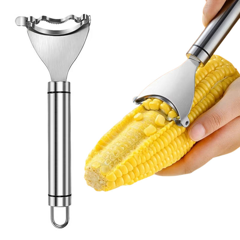 Super Fast Corn Peeler – Stainless Steel Kitchen Tool