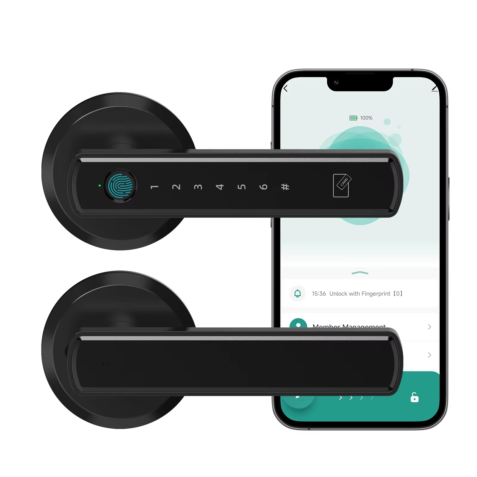 Keyless Entry Door Lock with Handle – Smart Digital Security