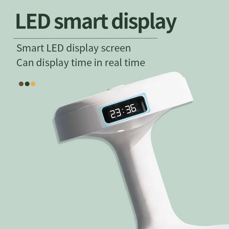 Small Humidifier with LED Display – Quiet Air Moisturizer for Home & Office