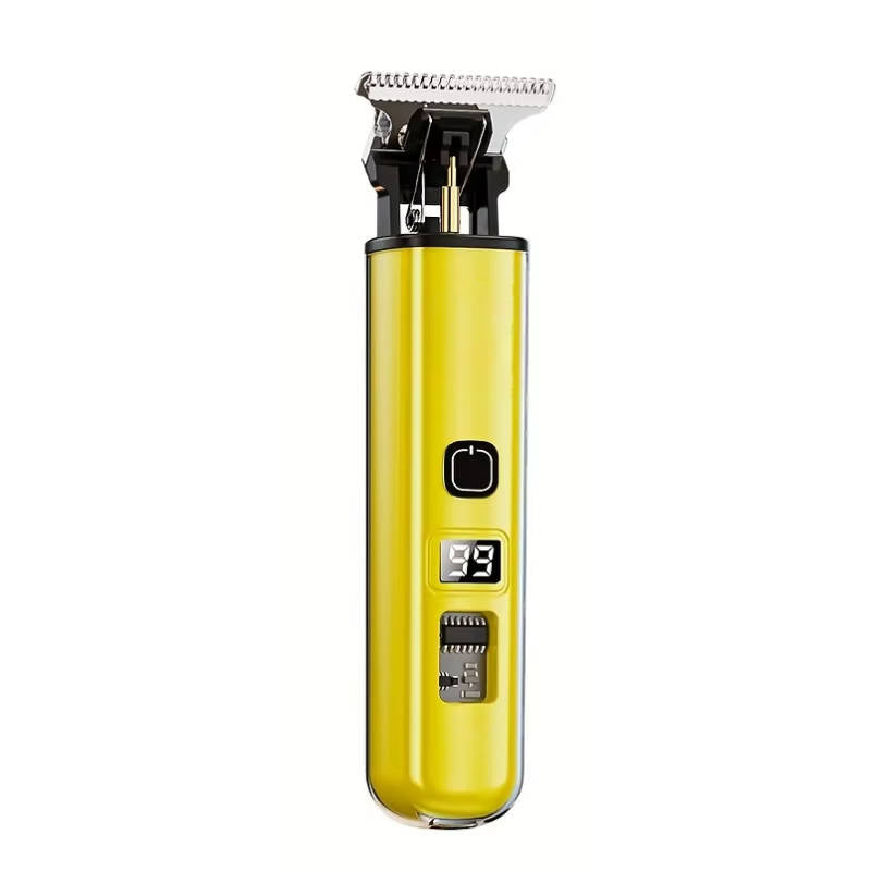 Professional Cordless Hair Clippers – Precision Trimmer with LED Display