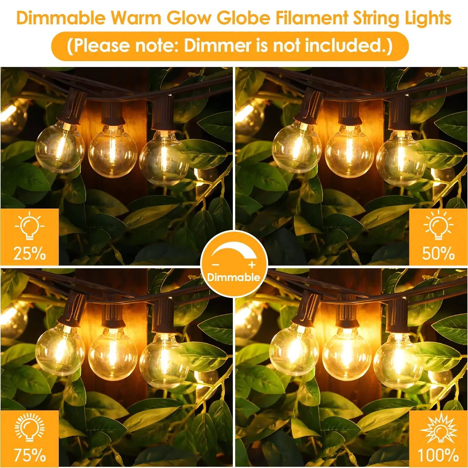 LED Outdoor String Lights – Waterproof Patio & Garden Lighting