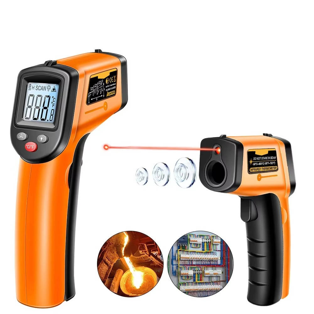 Infrared Laser Thermometer – All-in-One Digital Temperature Gun
