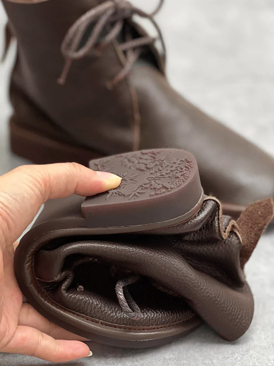 Turin Leather Ankle Boots