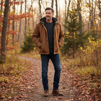 Outdoor Fleece-Lined Rugged Work Jacket