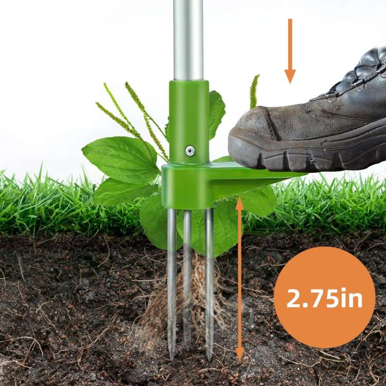 RootLift Stand-Up Weed Puller