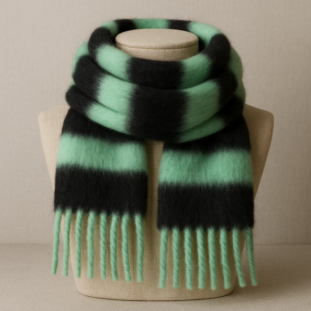 The Harlow Mohair Scarf