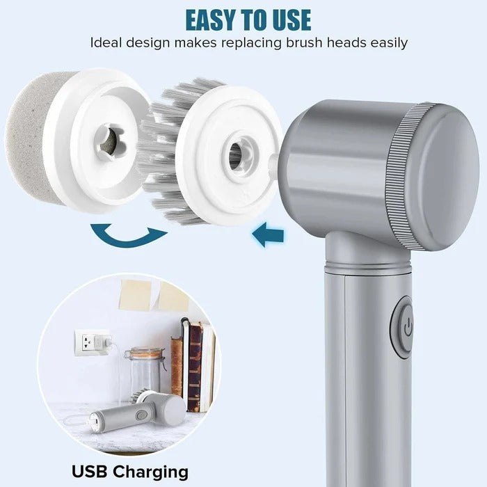 Electric Turbo Cleaning Scrubber