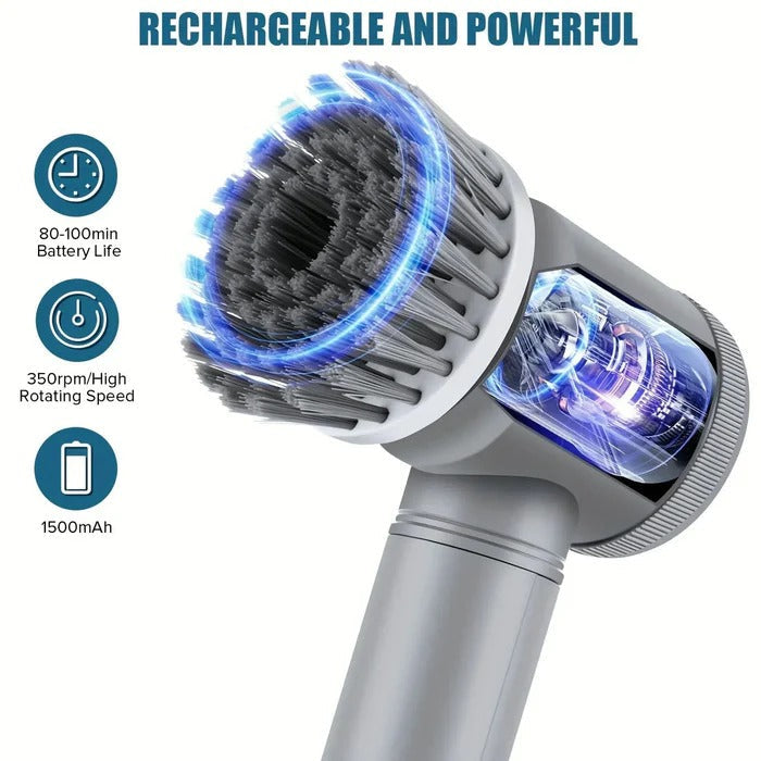 Electric Turbo Cleaning Scrubber