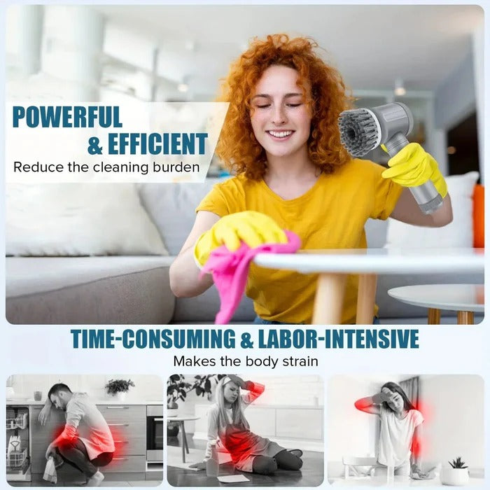 Electric Turbo Cleaning Scrubber