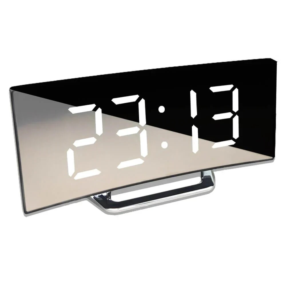 Curved LED Digital Clock