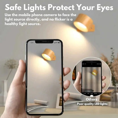360° Rotating Rechargeable Wall Light