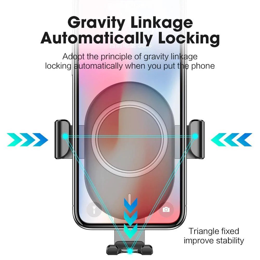 AutoGrip Wireless Car Charger