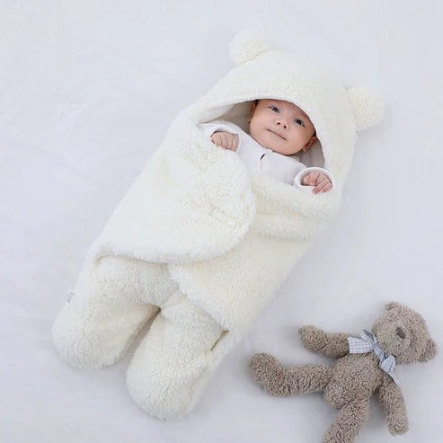 Plush Baby Swaddle Blanket