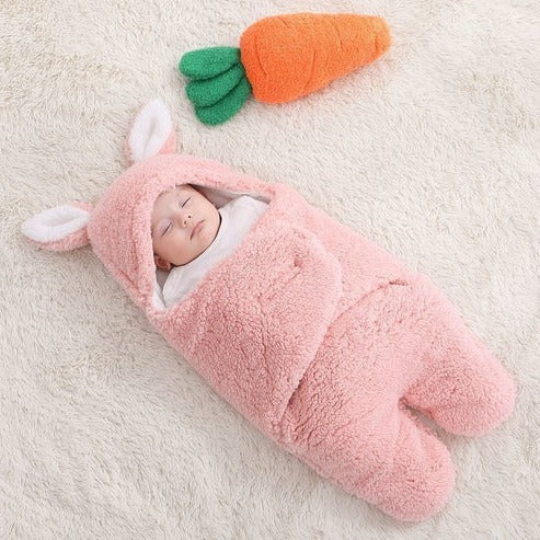Plush Baby Swaddle Blanket