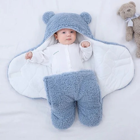 Plush Baby Swaddle Blanket