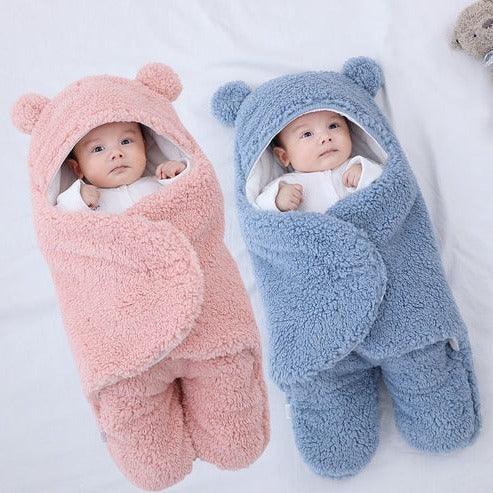 Plush Baby Swaddle Blanket