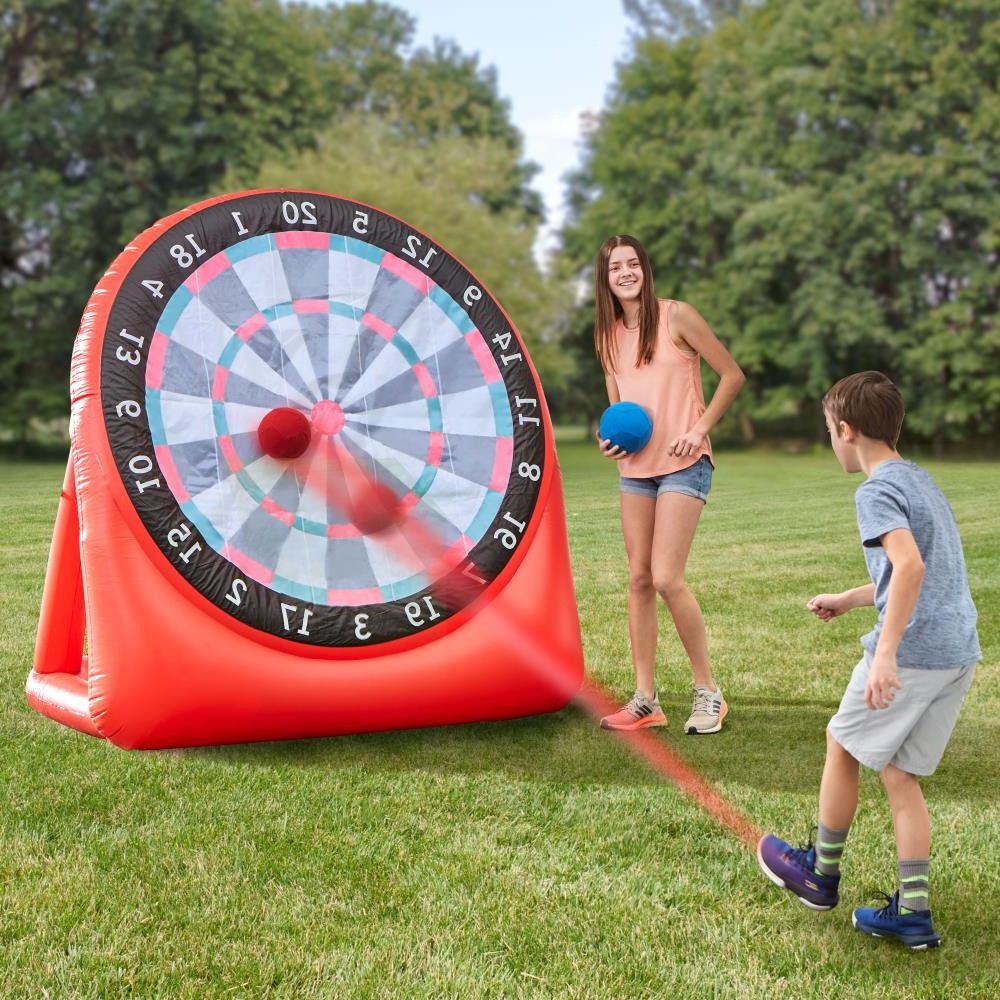 Giant Inflatable Soccer Dartboard – Fun Outdoor Party Game