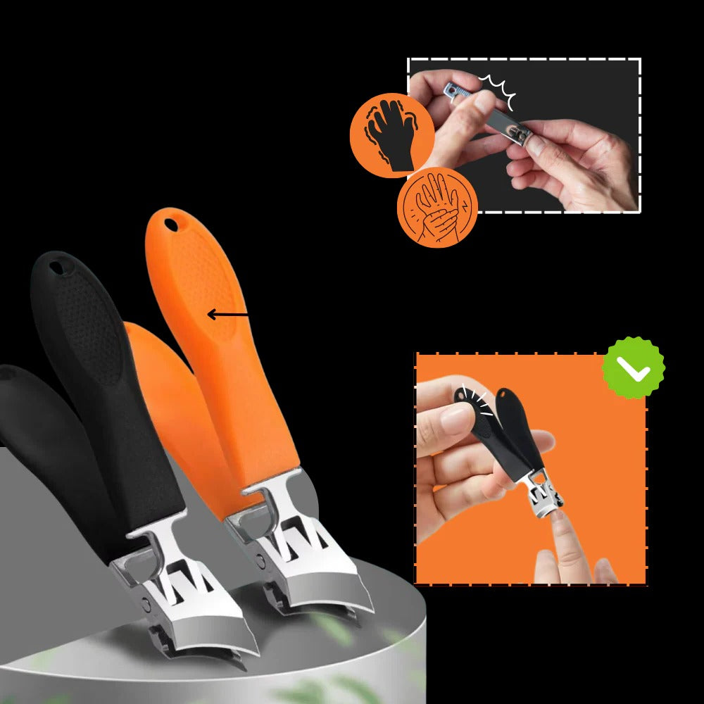 Precision Wide-Jaw Nail Clipper
