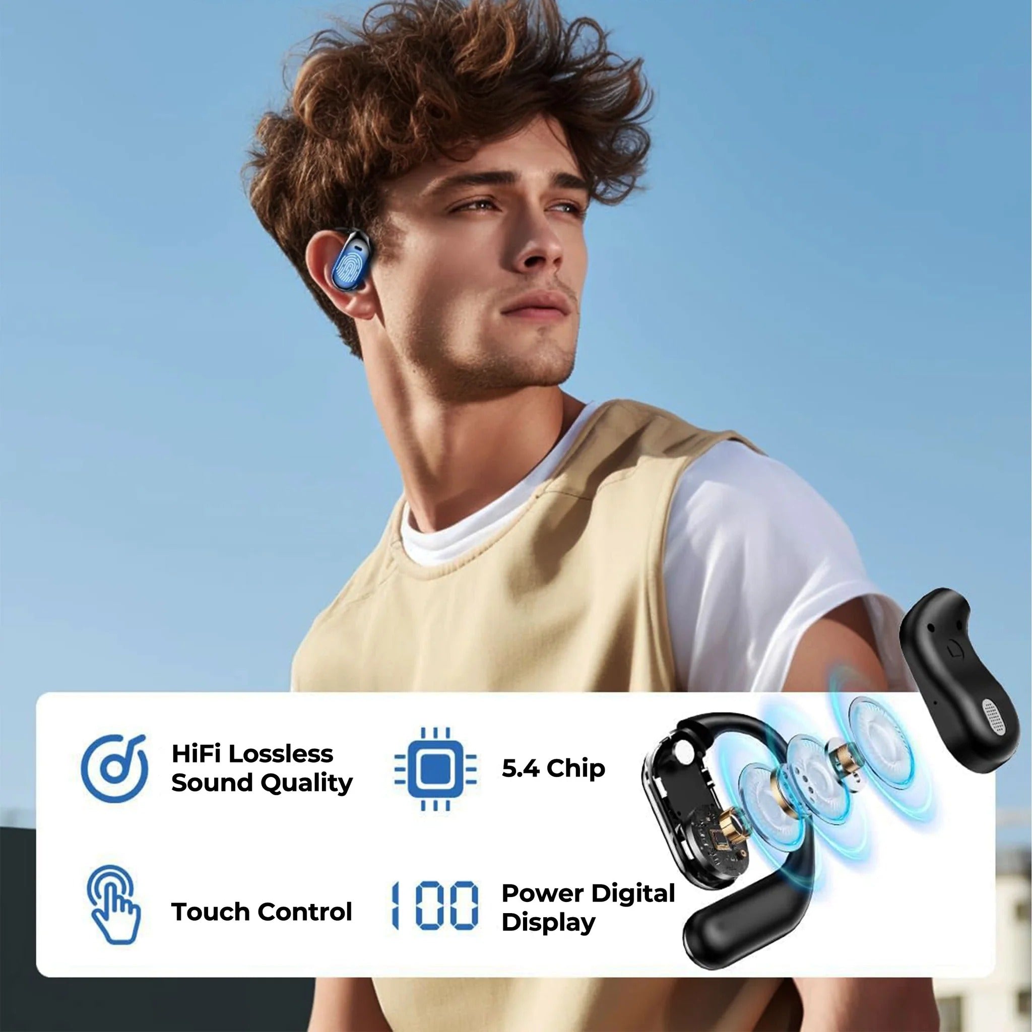 Smart Real-Time Translation Earbuds – Speak & Understand Instantly